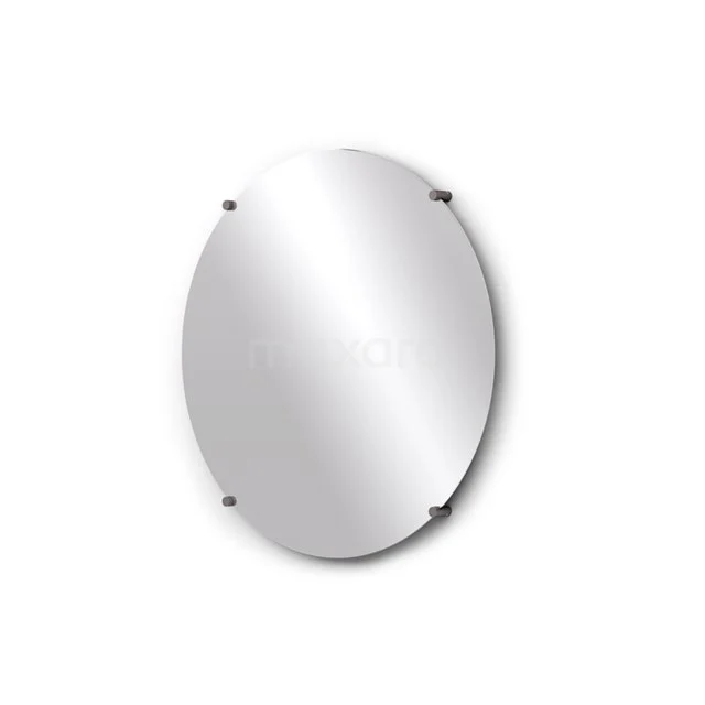 Badkamerspiegel Solo 60cm Rond Spiegelhouders Rond Zwart Metaal 3 Badkamerspiegel Solo 60cm Rond Spiegelhouders Rond Zwart Metaal