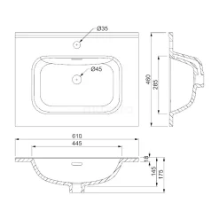 Box Badkamermeubel Met Wastafel | 60 Cm Mat Wit Front Keramiek 2 Deuren -Winkel Voor Badkamermeubels box badkamermeubel met wastafel 60 cm mat wit front keramiek 2 deuren bma005503 3