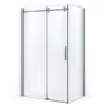 Crystal Allure Douchecabine | 130x100 Cm Chroom Helder Glas Schuifdeur Rechthoek -Winkel Voor Badkamermeubels crystal allure douchecabine 130x100 cm chroom helder glas schuifdeur rechthoek ol5120 1310c