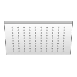 Cubic Regendouche | Chroom 20 Cm Regendouche