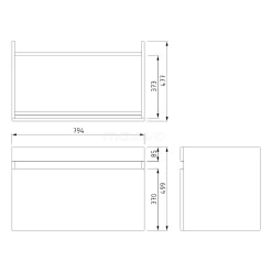 Curve Badkamermeubel Met Wastafel | 80 Cm Donkerbruin Essen Front Mineraalmarmer 1 Lade 9 Curve Badkamermeubel Met Wastafel | 80 Cm Donkerbruin Essen Front Mineraalmarmer 1 Lade -Winkel Voor Badkamermeubels curve badkamermeubel met wastafel 80 cm donkerbruin essen front mineraalmarmer 1 lade f01 080012801 2