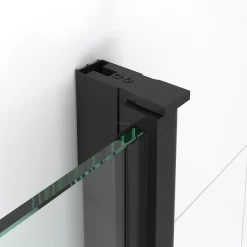 Diamond Douchecabine | 100x60 Cm Mat Zwart Helder Met 4 Zwarte Strepen Draaideur Rechthoek 14 Diamond Douchecabine | 100x60 Cm Mat Zwart Helder Met 4 Zwarte Strepen Draaideur Rechthoek -Winkel Voor Badkamermeubels diamond douchecabine 100x60 cm mat zwart helder met 4 zwarte strepen draaideur rechthoek cda10610118rmb 3