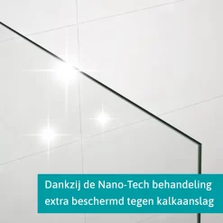 Diamond Douchecabine | 120x100 Cm Mat Zwart Rookglas Draaideur Halfvrijstaande Rechthoek -Winkel Voor Badkamermeubels diamond douchecabine 120x100 cm mat zwart rookglas draaideur halfvrijstaande rechthoek cdf22461210311mb 6