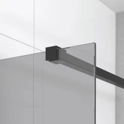 Diamond Douchecabine | 120x110 Cm Mat Zwart Rookglas Draaideur Rechthoek 16 Diamond Douchecabine | 120x110 Cm Mat Zwart Rookglas Draaideur Rechthoek -Winkel Voor Badkamermeubels diamond douchecabine 120x110 cm mat zwart rookglas draaideur rechthoek cdb216512321mb 4