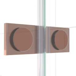 Diamond Douchecabine | 90x90 Cm Koper Helder Glas Draaideur Kwartrond 13 Diamond Douchecabine | 90x90 Cm Koper Helder Glas Draaideur Kwartrond -Winkel Voor Badkamermeubels diamond douchecabine 90x90 cm koper helder glas draaideur kwartrond cdr20909410kp 3