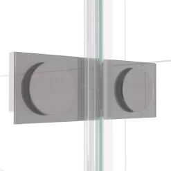 Diamond Douchedeur | 100 Cm Rvs Helder Met Matte Strook Draaideur 15 Diamond Douchedeur | 100 Cm Rvs Helder Met Matte Strook Draaideur -Winkel Voor Badkamermeubels diamond douchedeur 100 cm rvs helder met matte strook draaideur ddb21461113br 3