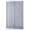 Diamond Douchedeur | 110 Cm Rvs Rookglas Draaideur