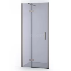 Diamond Douchedeur | 80 Cm Rvs Rookglas Draaideur