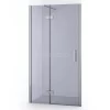 Diamond Douchedeur | 90 Cm Chroom Rookglas Draaideur
