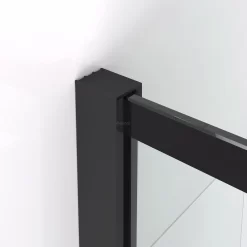 Diamond Douchedeur | 90 Cm Mat Zwart Helder Met 4 Zwarte Strepen Draaideur 13 Diamond Douchedeur | 90 Cm Mat Zwart Helder Met 4 Zwarte Strepen Draaideur -Winkel Voor Badkamermeubels diamond douchedeur 90 cm mat zwart helder met 4 zwarte strepen draaideur ddb21451118mb 1