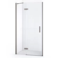 Diamond Douchedeur | 90 Cm Rvs Helder Glas Draaideur