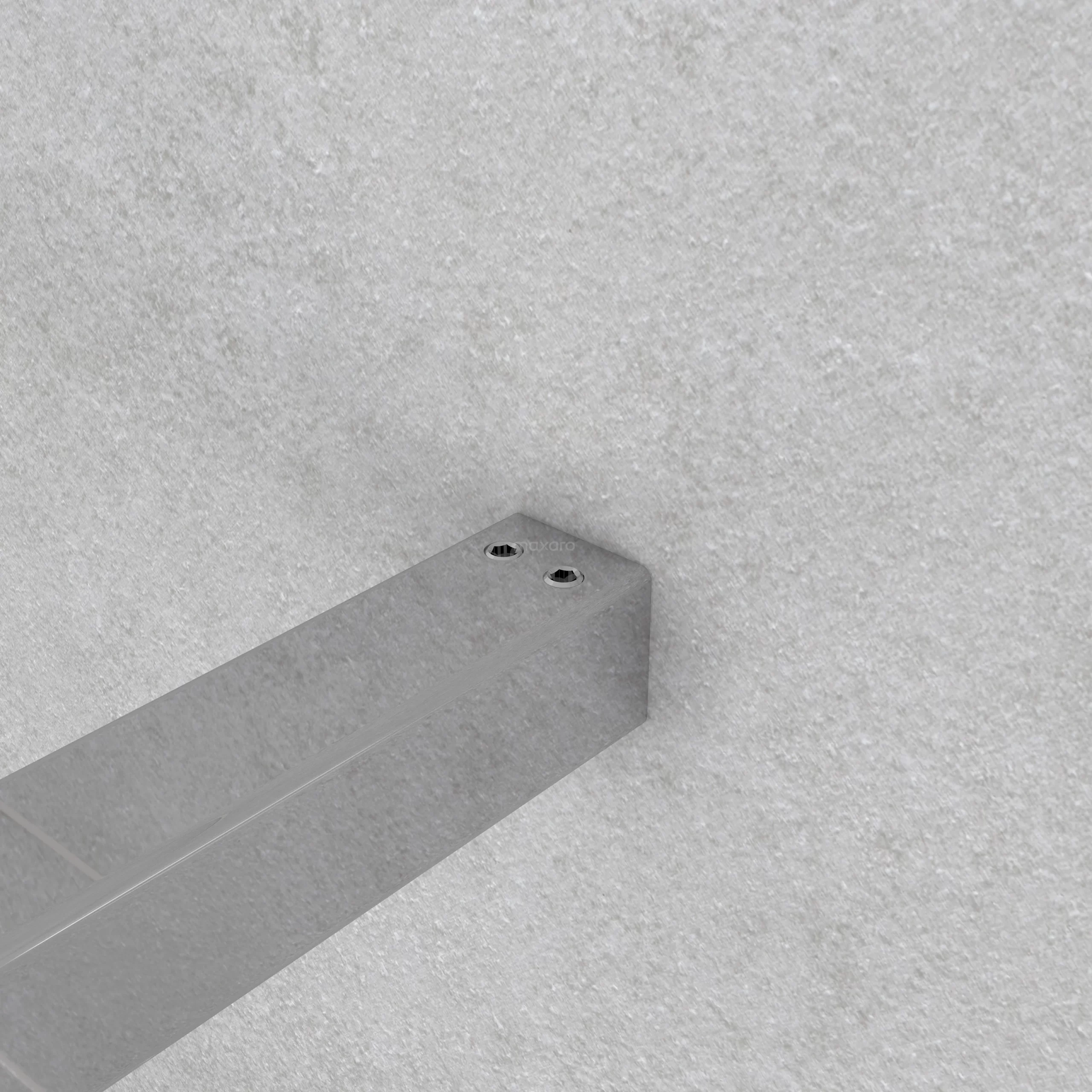 Diamond Inloopdouche | 140 Cm Chroom Helder Met Matte Strepen Vaste Wand 6 Diamond Inloopdouche | 140 Cm Chroom Helder Met Matte Strepen Vaste Wand - Afbeelding 4