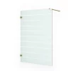 Diamond Inloopdouche | 140 Cm Goud Helder Met Matte Strepen Vaste Wand 2 Diamond Inloopdouche | 140 Cm Goud Helder Met Matte Strepen Vaste Wand -Winkel Voor Badkamermeubels diamond inloopdouche 140 cm goud helder met matte strepen vaste wand ida14126gg