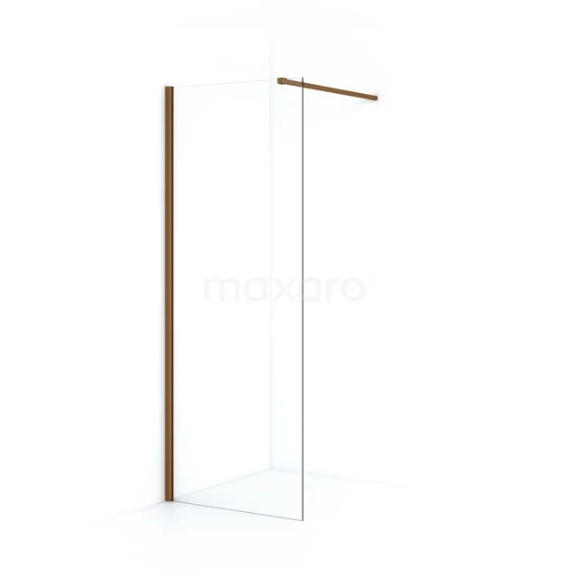 Diamond Inloopdouche | 70 Cm Koper Helder Glas Vaste Wand 3 Diamond Inloopdouche | 70 Cm Koper Helder Glas Vaste Wand