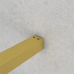 Diamond Inloopdouche | 90 Cm Goud Rookglas Vaste Wand -Winkel Voor Badkamermeubels diamond inloopdouche 90 cm goud rookglas vaste wand ida09121gg 3