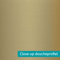 Diamond Inloopdouche | 90 Cm Goud Rookglas Vaste Wand -Winkel Voor Badkamermeubels diamond inloopdouche 90 cm goud rookglas vaste wand ida09121gg 6