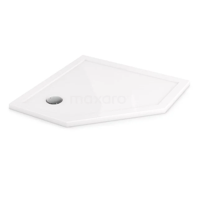 Douchebak 100x100cm Vijfhoek Acryl Hoogglans Wit 3 Douchebak 100x100cm Vijfhoek Acryl Hoogglans Wit