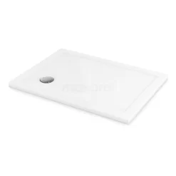 Douchebak 110x80cm Rechthoek Acryl Hoogglans Wit