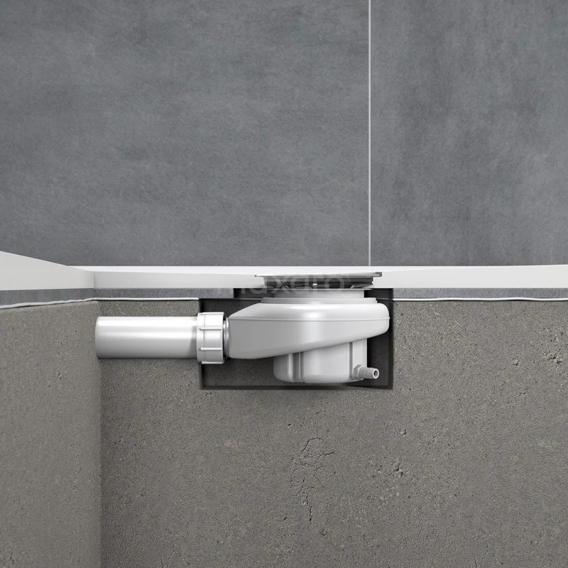 Douchebak 140x100 Cm Rechthoek Mineraalmarmer Wit 4 Douchebak 140x100 Cm Rechthoek Mineraalmarmer Wit - Afbeelding 2