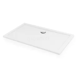 Douchebak 140x90cm Rechthoek SMC Hoogglans Wit