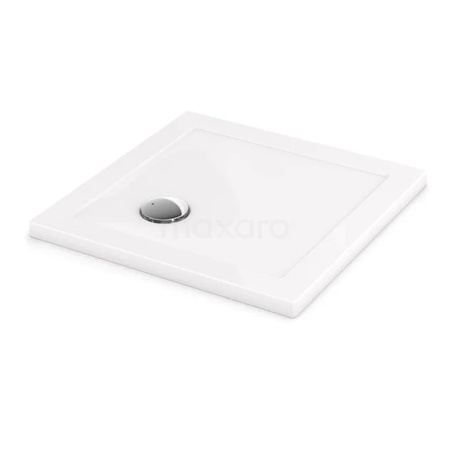 Douchebak 70x70cm Vierkant Acryl Hoogglans Wit 3 Douchebak 70x70cm Vierkant Acryl Hoogglans Wit