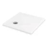 Douchebak 80x80cm Vierkant Acryl Hoogglans Wit