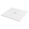 Douchebak 90x90cm Vierkant Mineraalmarmer Mat Wit -Winkel Voor Badkamermeubels douchebak 90x90cm vierkant mineraalmarmer mat wit dbls0909w rw