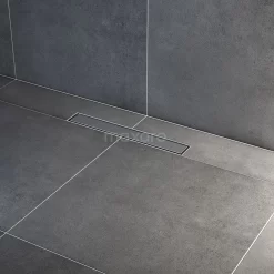 Winkel Voor Badkamermeubels -Winkel Voor Badkamermeubels douchegoot met flensrand 50cm tegel en plaatrooster rvs dfg02 0500 1