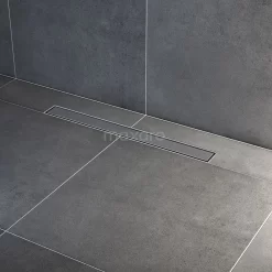 Winkel Voor Badkamermeubels -Winkel Voor Badkamermeubels douchegoot met flensrand 70cm tegel en plaatrooster rvs dfg02 0700 1