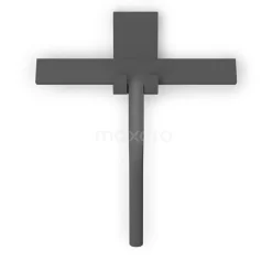 Douchewisser, Hangend, Glasbevestiging, Grijs