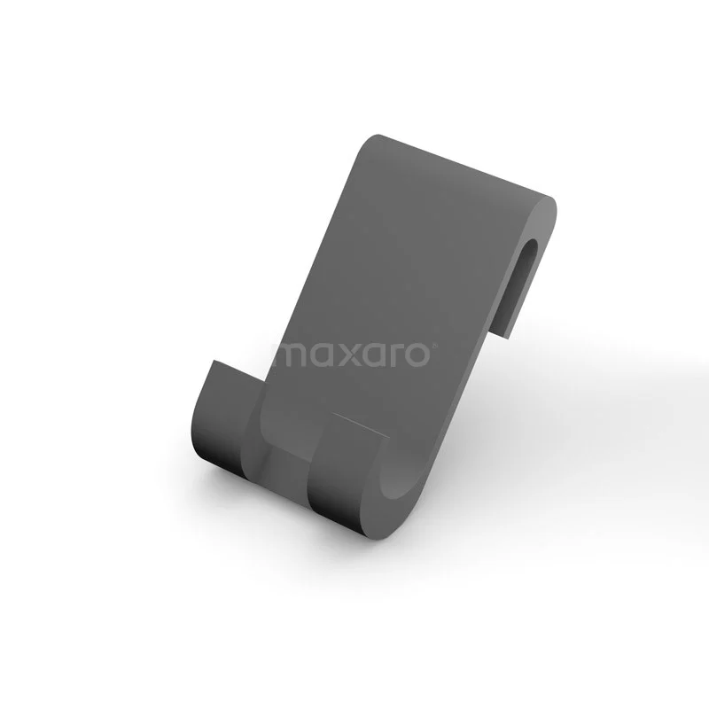 Douchewisser, Hangend, Glasbevestiging, Grijs 5 Douchewisser, Hangend, Glasbevestiging, Grijs - Afbeelding 4