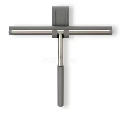 Douchewisser, Hangend, Glasbevestiging, RVS