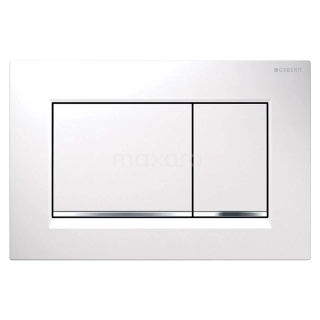 Geberit Bedieningspaneel Toilet | Sigma 30 Wit Glans 3 Geberit Bedieningspaneel Toilet | Sigma 30 Wit Glans
