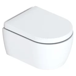 Hangend Toilet Classico Spoelrand Mat Wit Verkort Toilet