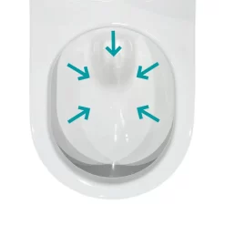 Hangend Toilet Diverso Spoelrand Wit -Winkel Voor Badkamermeubels hangend toilet diverso spoelrand wit 300.0390 2