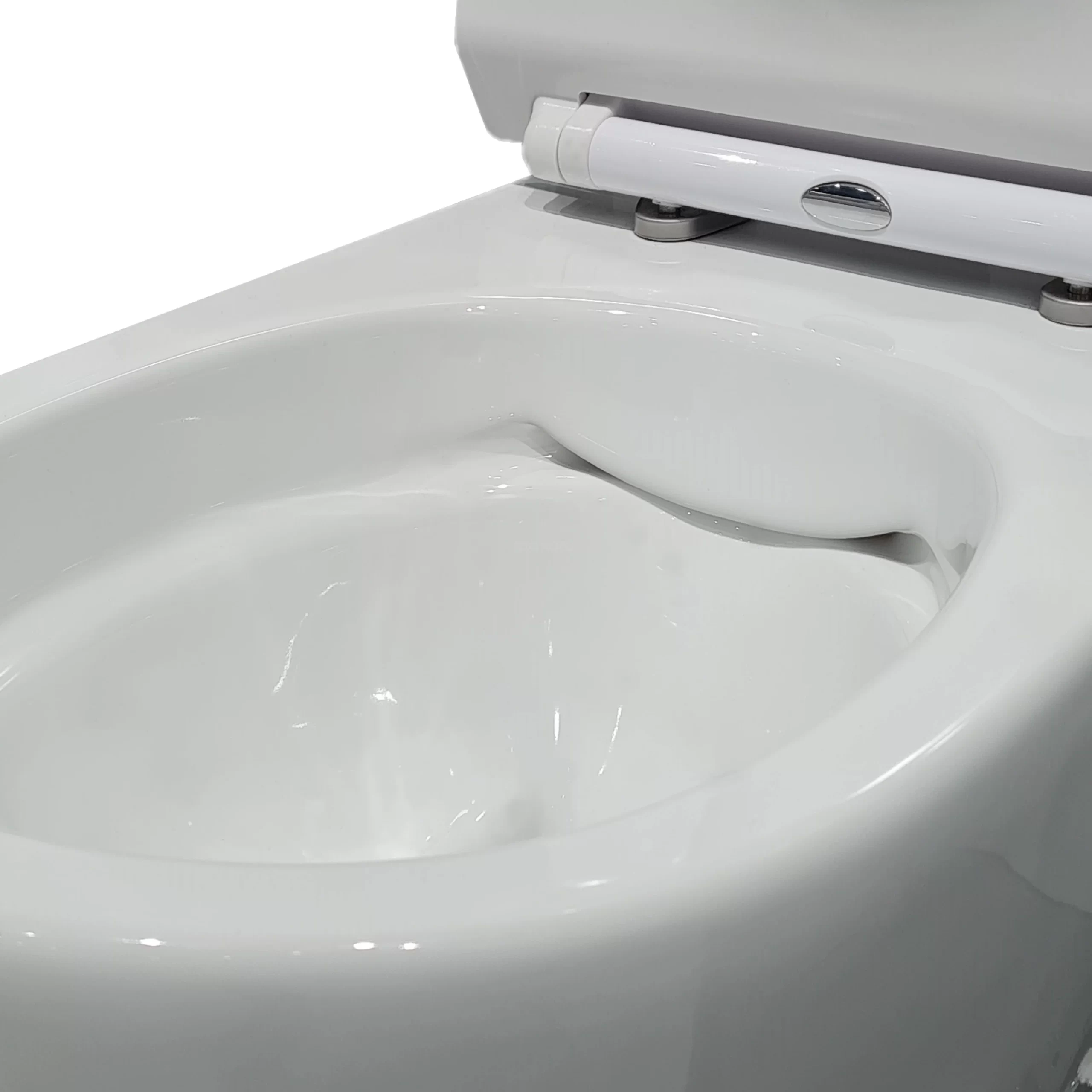 Hangend Toilet Senza Easy Clean Wit Verkort Toilet 5 Hangend Toilet Senza Easy Clean Wit Verkort Toilet - Afbeelding 3