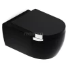 Hangend Toilet Senza Easy Clean Zwart -Winkel Voor Badkamermeubels hangend toilet senza easy clean zwart 300.0382gb