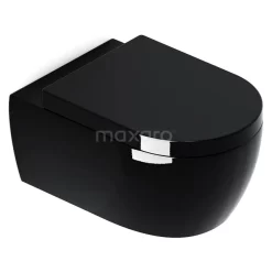 Hangend Toilet Senza Easy Clean Zwart