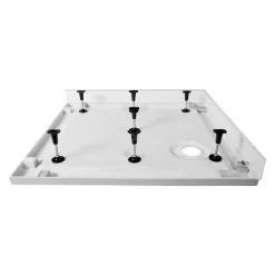 Hoge Douchebak 110x90cm Rechthoek Acryl Hoogglans Wit -Winkel Voor Badkamermeubels hoge douchebak 110x90cm rechthoek acryl hoogglans wit dbar1109 h 4