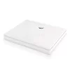Hoge Douchebak 120x100cm Rechthoek Acryl Hoogglans Wit