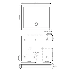 Hoge Douchebak 120x100cm Rechthoek Acryl Hoogglans Wit 15 Hoge Douchebak 120x100cm Rechthoek Acryl Hoogglans Wit -Winkel Voor Badkamermeubels hoge douchebak 120x100cm rechthoek acryl hoogglans wit dbar1210 h 6