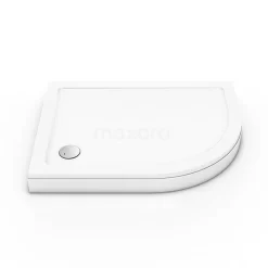 Hoge Douchebak 120x90cm Offset SMC Hoogglans Wit