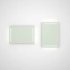 Meso Badkamerspiegel Met Ledverlichting | 90x60cm -Winkel Voor Badkamermeubels meso badkamerspiegel met ledverlichting 90x60cm m32 0900 45505 2