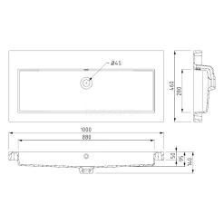 Modulo Badkamermeubel Met Wastafel | 100 Cm Eiken Vlak Front Mineraalmarmer 1 Lade 14 Modulo Badkamermeubel Met Wastafel | 100 Cm Eiken Vlak Front Mineraalmarmer 1 Lade -Winkel Voor Badkamermeubels modulo badkamermeubel met wastafel 100 cm eiken vlak front mineraalmarmer 1 lade bmw11 00567 5