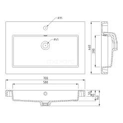 Modulo Badkamermeubel Met Wastafel | 70 Cm Hoogglans Wit Lamel Front Mineraalmarmer 1 Lade 14 Modulo Badkamermeubel Met Wastafel | 70 Cm Hoogglans Wit Lamel Front Mineraalmarmer 1 Lade -Winkel Voor Badkamermeubels modulo badkamermeubel met wastafel 70 cm hoogglans wit lamel front mineraalmarmer 1 lade bmw11 00674 5