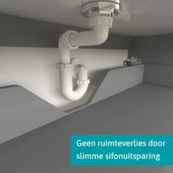 Modulo Plato Badkamermeubel Voor Waskom | 120 Cm Donkerbruin Eiken Vlak Front Hoogglans Wit Blad 1 Lade -Winkel Voor Badkamermeubels modulo plato badkamermeubel voor waskom 120 cm donkerbruin eiken vlak front hoogglans wit blad 1 lade bmk11 01563 4