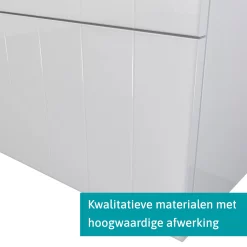 Modulo Plato Badkamermeubel Voor Waskom | 120 Cm Hoogglans Wit Lamel Front Hoogglans Zwart Blad 1 Lade 12 Modulo Plato Badkamermeubel Voor Waskom | 120 Cm Hoogglans Wit Lamel Front Hoogglans Zwart Blad 1 Lade -Winkel Voor Badkamermeubels modulo plato badkamermeubel voor waskom 120 cm hoogglans wit lamel front hoogglans zwart blad 1 lade bmk11 00571 3
