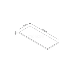 Modulo Plato Badkamermeubel Voor Waskom | 120 Cm Mat Wit Lamel Front Lichtgrijs Beton Blad 1 Lade -Winkel Voor Badkamermeubels modulo plato badkamermeubel voor waskom 120 cm mat wit lamel front lichtgrijs beton blad 1 lade bmk11 00748 4