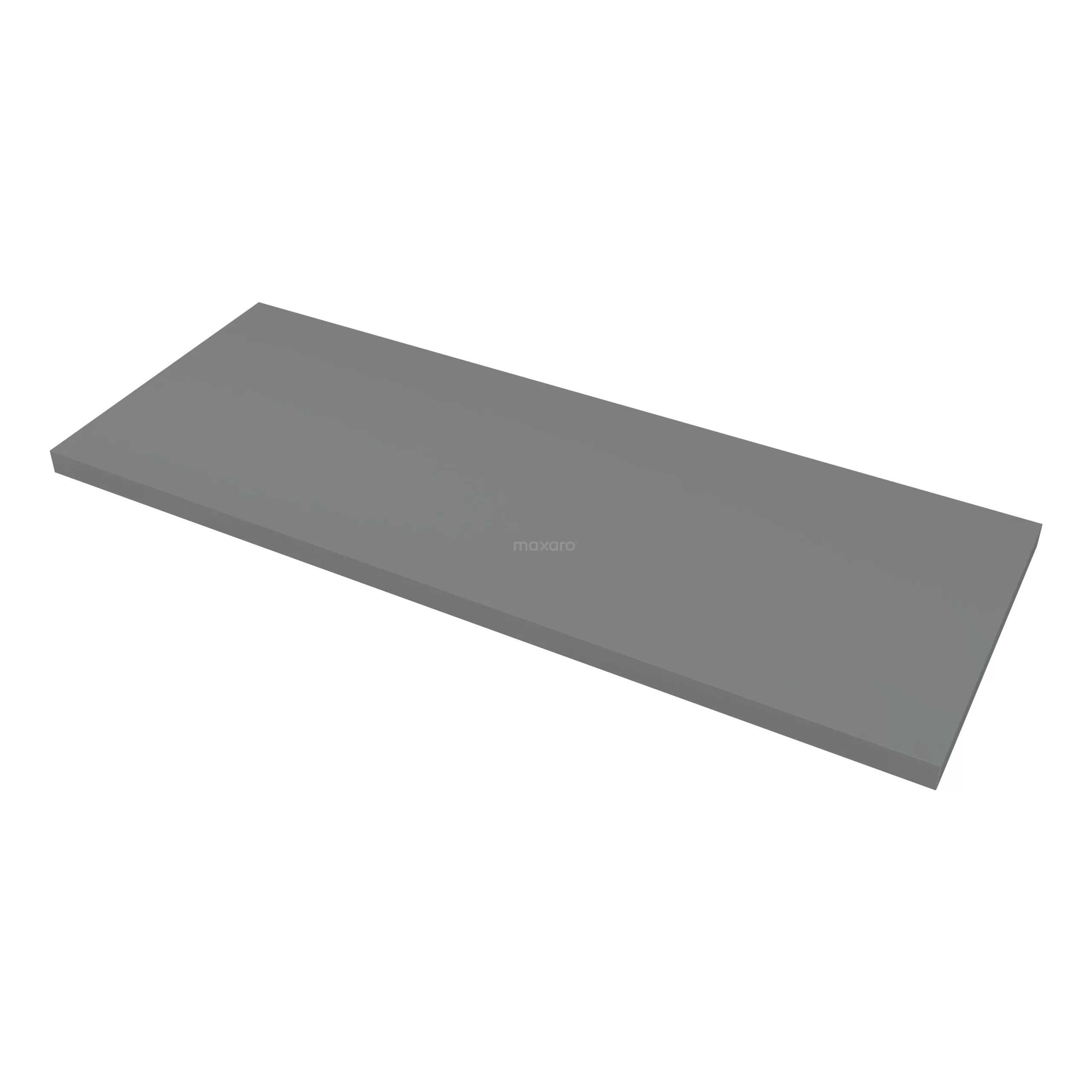 Modulo Plato Badkamermeubel Voor Waskom | 120 Cm Mat Zwart Vlak Front Middengrijs Blad 1 Lade 5 Modulo Plato Badkamermeubel Voor Waskom | 120 Cm Mat Zwart Vlak Front Middengrijs Blad 1 Lade - Afbeelding 3