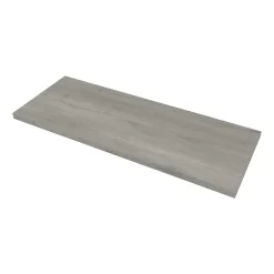 Modulo Plato Badkamermeubel Voor Waskom | 120 Cm Middenbruin Eiken Vlak Front Grijs Eiken Blad 1 Lade -Winkel Voor Badkamermeubels modulo plato badkamermeubel voor waskom 120 cm middenbruin eiken vlak front grijs eiken blad 1 lade bmk11 01475 2